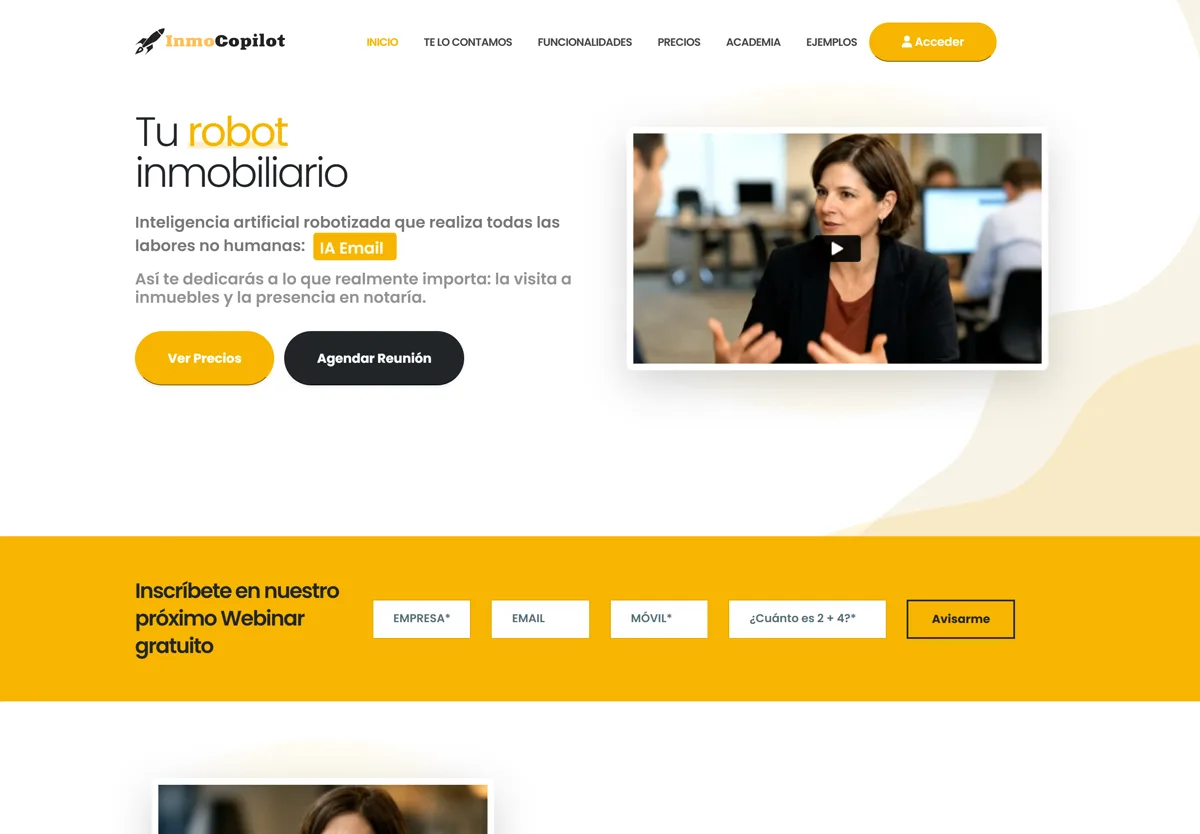 Portada de Inmocopilot, tu robot inmobiliario
